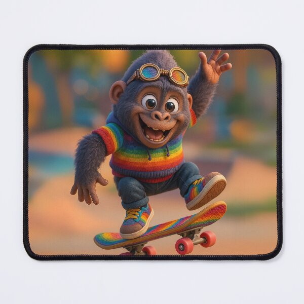 Item preview, Skater Cross River Gorilla designed and sold by Sillytoe.