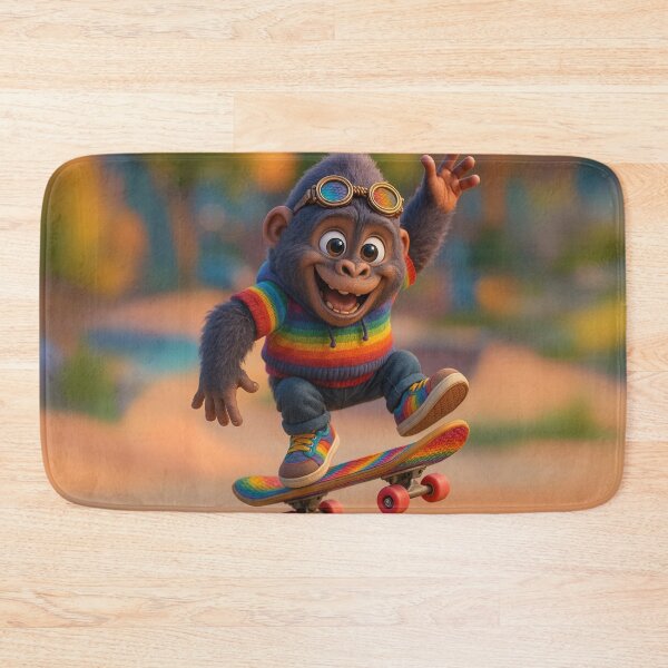 Item preview, Skater Cross River Gorilla designed and sold by Sillytoe.