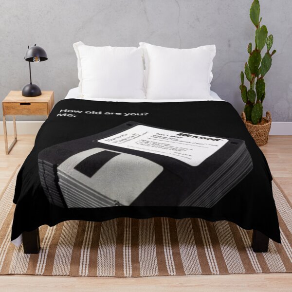 Item preview, How Old Are You? Installation Floppy Disks Retro Meme designed and sold by GEEK_out.