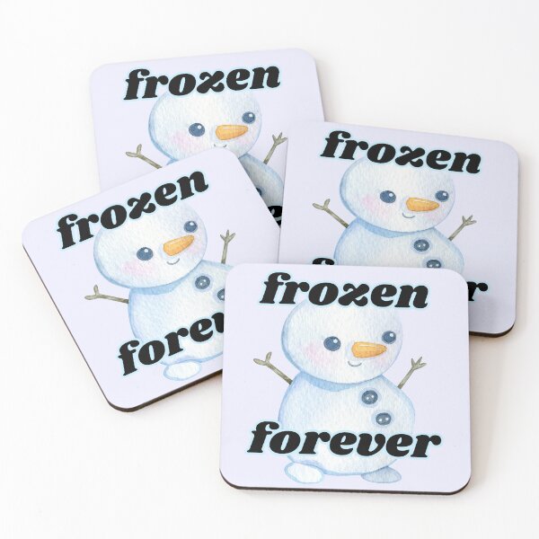 Item preview, Frozen Forever Cute Snowman Cold Humor Design – Winter Snowman Tee  designed and sold by PriyaMagic.