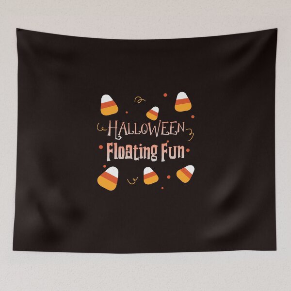 Item preview, Floatining Fun — Halloween Candy Corn Design designed and sold by Novel Works Studio.