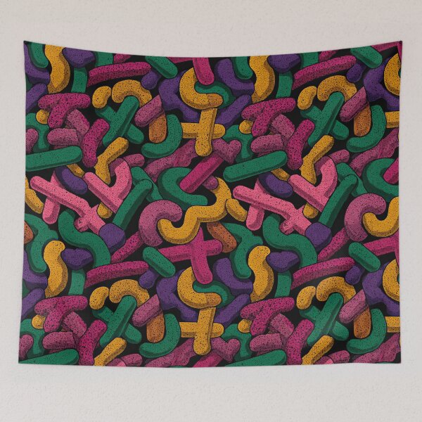 Item preview, Colorful Abstract Sprinkle Pattern Art designed and sold by Kybruno's Creations.