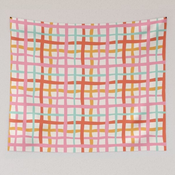 Item preview, Playful spring gingham designed and sold by PeachyLitchi.