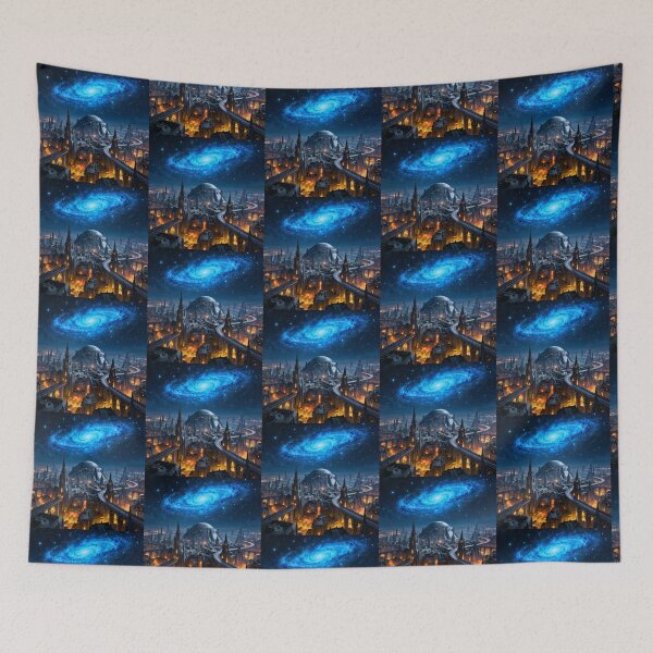 Item preview, Galactic Metropolis Glow designed and sold by zzz888.