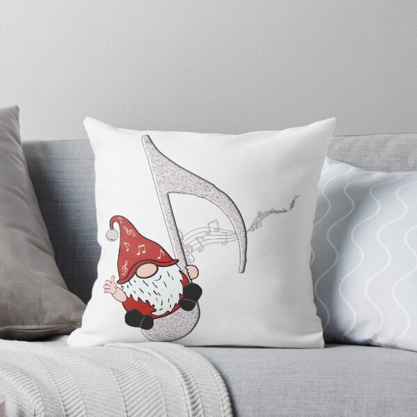 Item preview, Gnome on Silver Musical Note 2 designed and sold by m2inspiration.