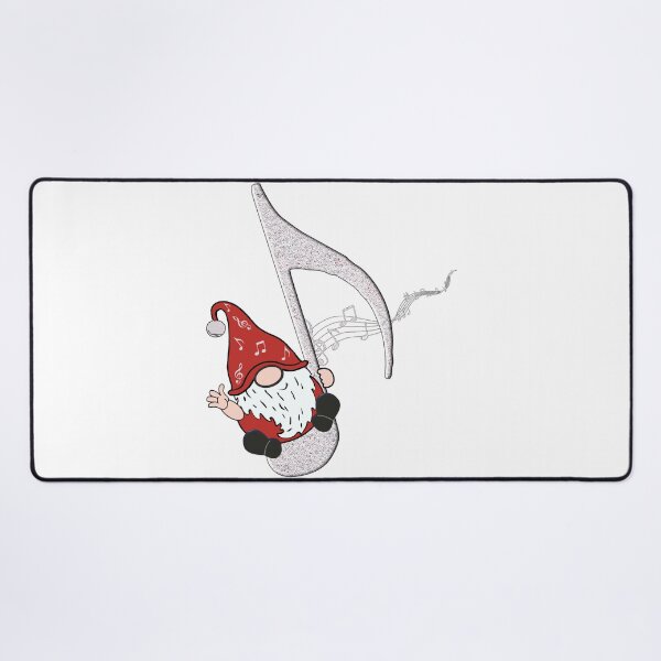 Item preview, Gnome on Silver Musical Note 2 designed and sold by m2inspiration.
