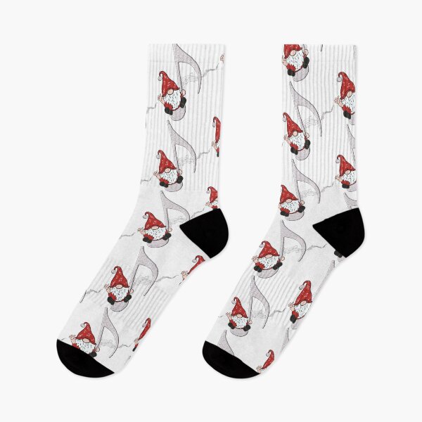 Item preview, Gnome on Silver Musical Note 2 designed and sold by m2inspiration.