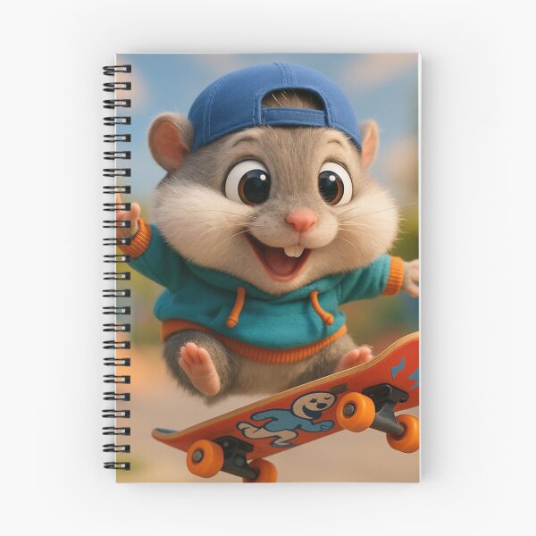 Item preview, Skater Dwarf Hamster designed and sold by Sillytoe.