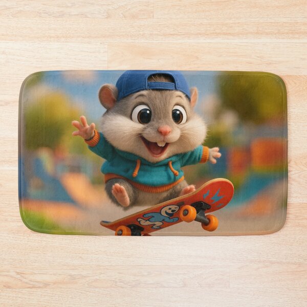 Item preview, Skater Dwarf Hamster designed and sold by Sillytoe.