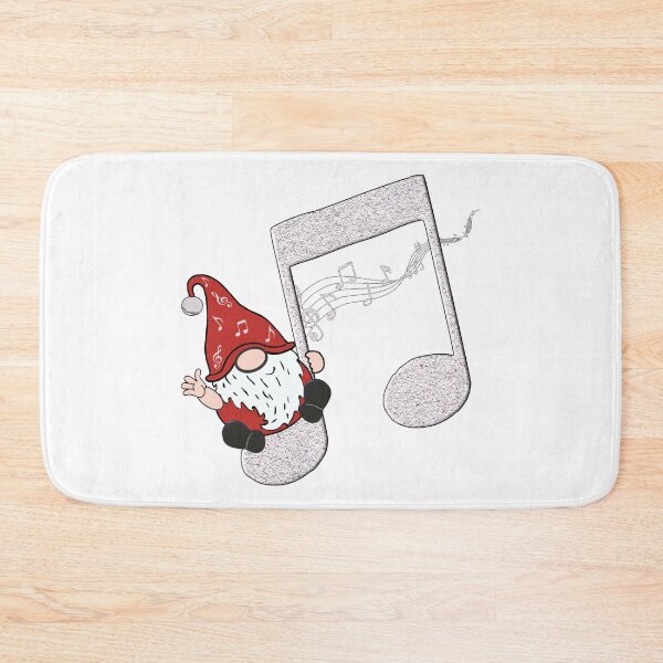 Item preview, Gnome on Silver Musical Note 3 designed and sold by m2inspiration.