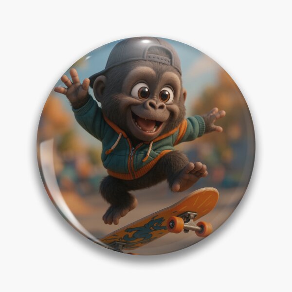 Item preview, Skater Eastern Gorilla designed and sold by Sillytoe.