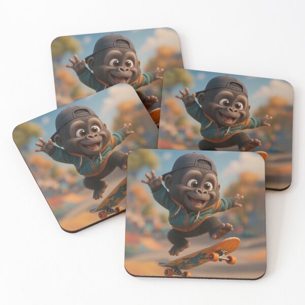 Item preview, Skater Eastern Gorilla designed and sold by Sillytoe.