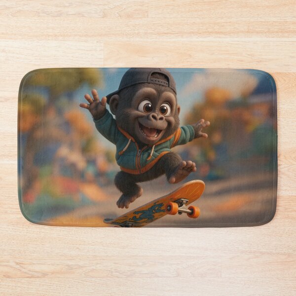 Item preview, Skater Eastern Gorilla designed and sold by Sillytoe.