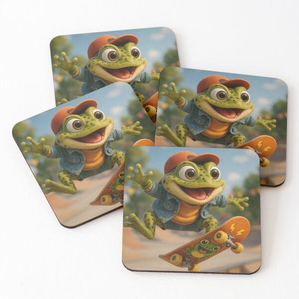 Item preview, Skater Edible Frog designed and sold by Sillytoe.