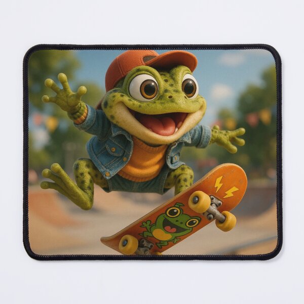 Item preview, Skater Edible Frog designed and sold by Sillytoe.