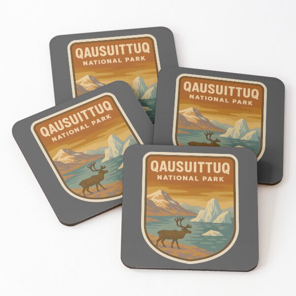 Item preview, Vintage Canadian National Park Prints: Qausuittuq designed and sold by PinUpPizzazz.