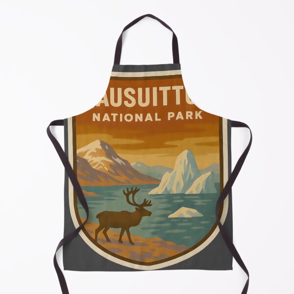 Item preview, Vintage Canadian National Park Prints: Qausuittuq designed and sold by PinUpPizzazz.
