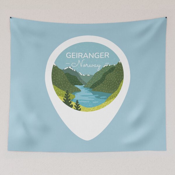 Item preview, Geiranger - Norway designed and sold by Wlaurence.