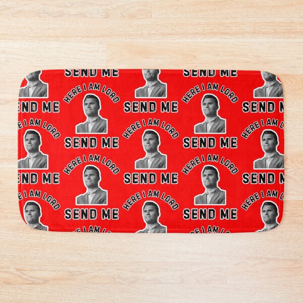 Item preview, Here I Am Lord Send Me Charlie Kirk  designed and sold by WoodburyLake.