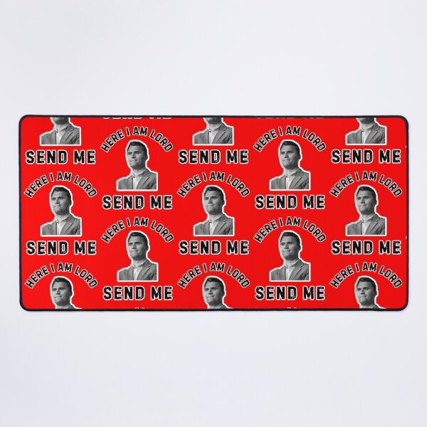 Item preview, Here I Am Lord Send Me Charlie Kirk  designed and sold by WoodburyLake.