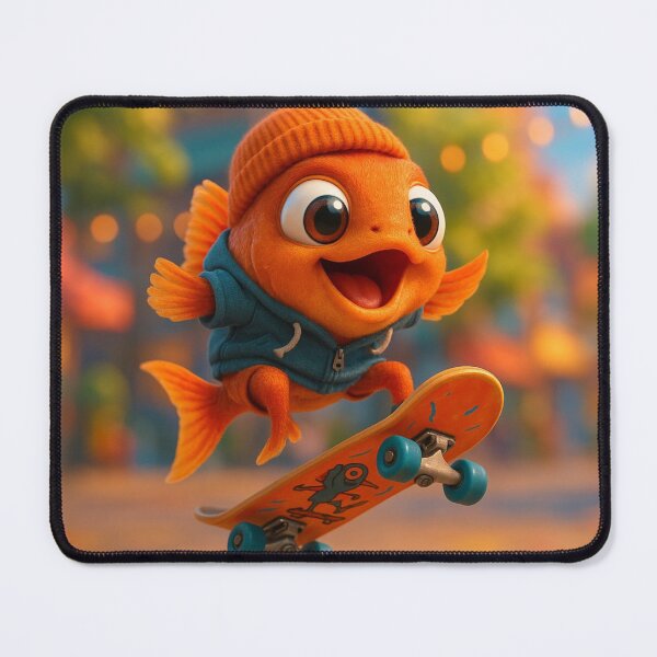 Item preview, Skater Ember Tetra Fish designed and sold by Sillytoe.