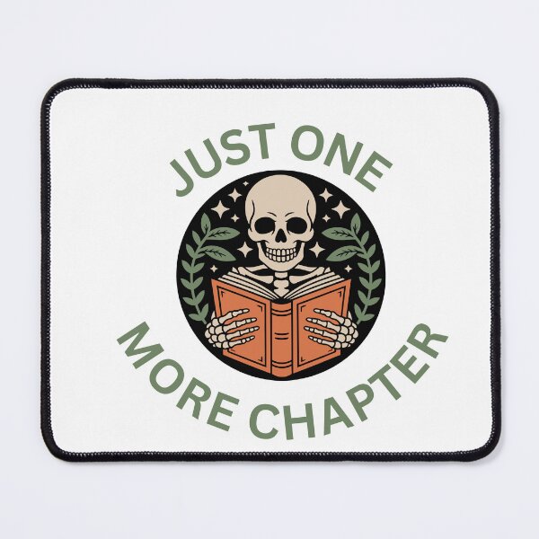 Item preview, Just ONE more chapter designed and sold by ThreeTulipsBook.