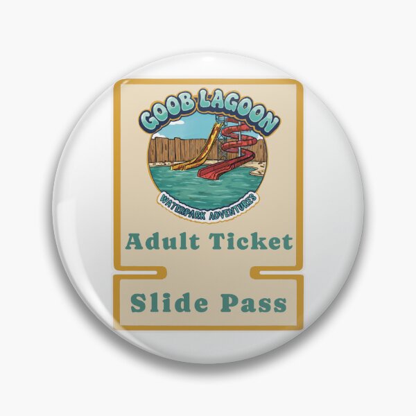 Item preview, Goob Lagoon Waterpark Ticket designed and sold by Thousandfurrs.