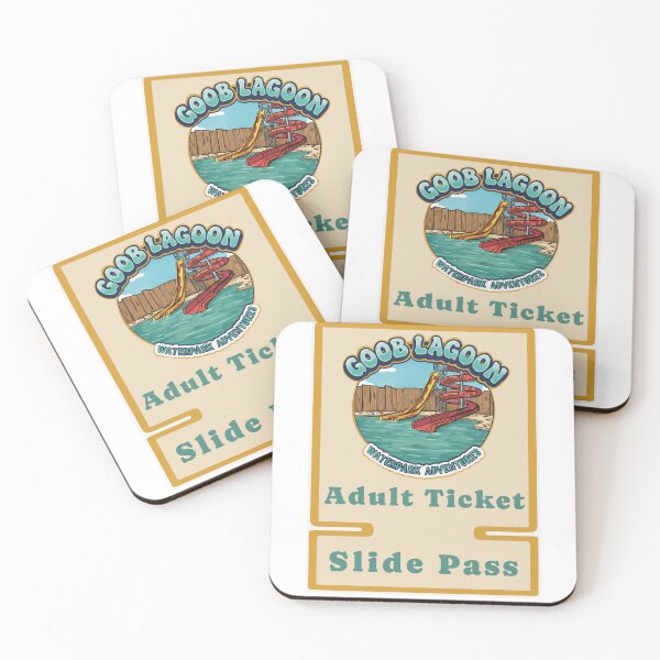 Item preview, Goob Lagoon Waterpark Ticket designed and sold by Thousandfurrs.