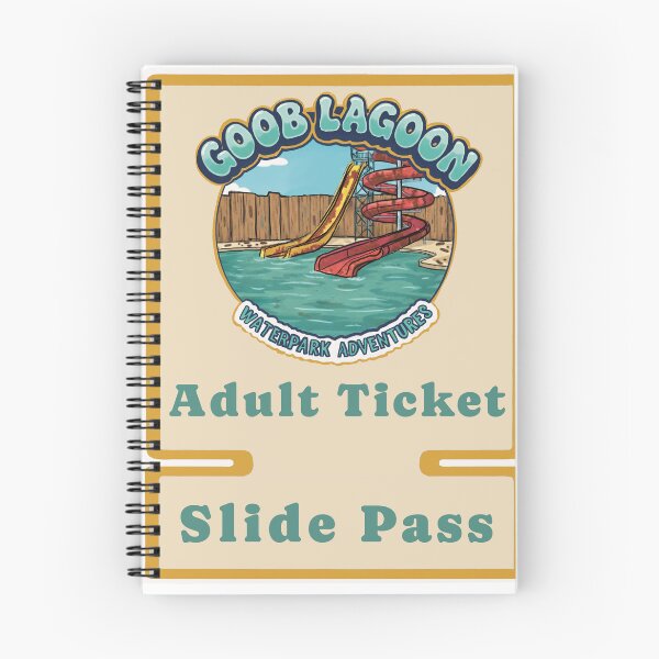 Item preview, Goob Lagoon Waterpark Ticket designed and sold by Thousandfurrs.