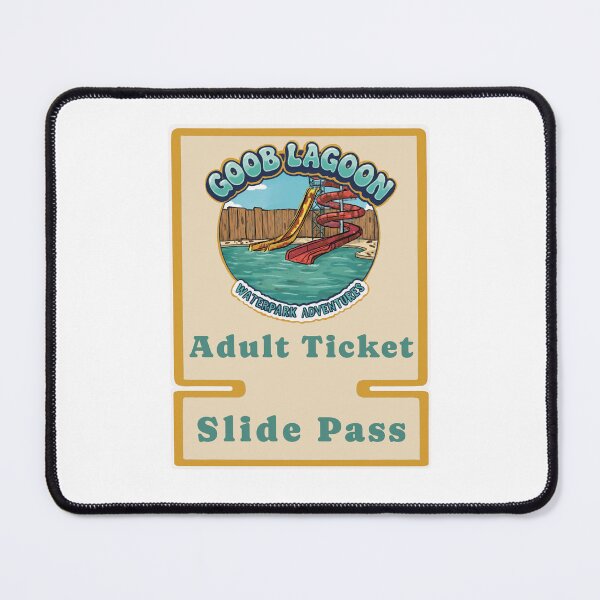 Item preview, Goob Lagoon Waterpark Ticket designed and sold by Thousandfurrs.