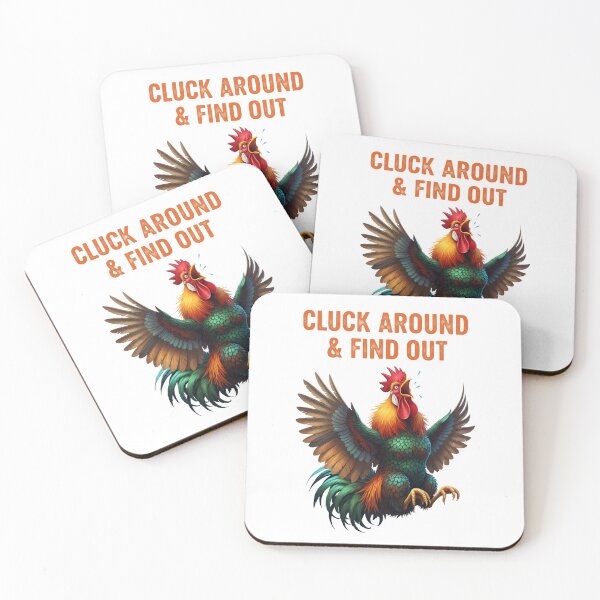 Item preview, Cluck Around and Find Out Rooster designed and sold by Apex Designs.