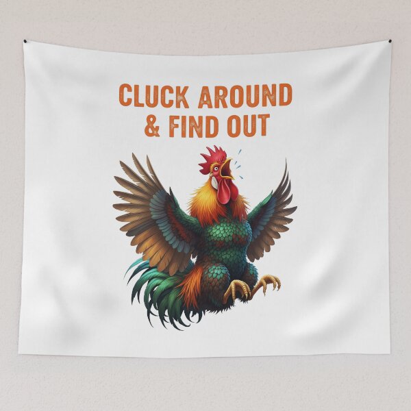 Item preview, Cluck Around and Find Out Rooster designed and sold by Apex Designs.