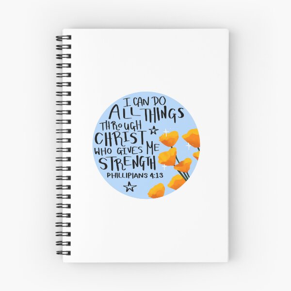 Item preview, Phillipians 4:13 designed and sold by Paws & Prints.