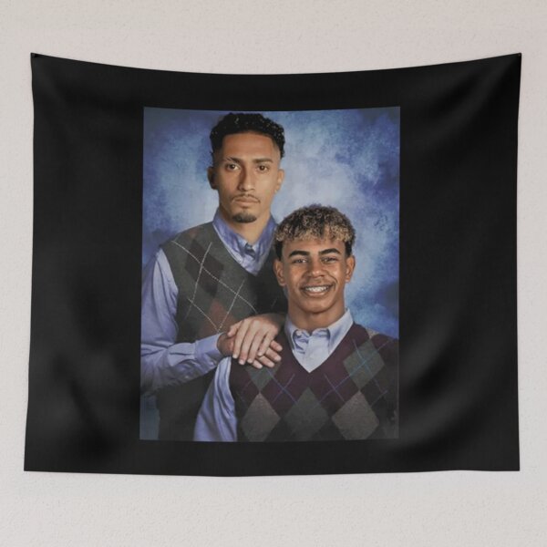 Item preview, Lamine Yamal & Raphinha Step Brothers designed and sold by FernCarro.