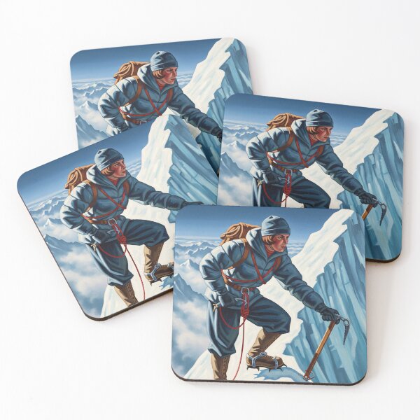 Item preview, The Climber's Equilibrium - Original Art Deco Artwork designed and sold by elektronen.