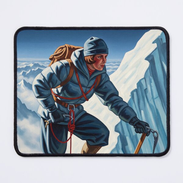 Item preview, The Climber's Equilibrium - Original Art Deco Artwork designed and sold by elektronen.