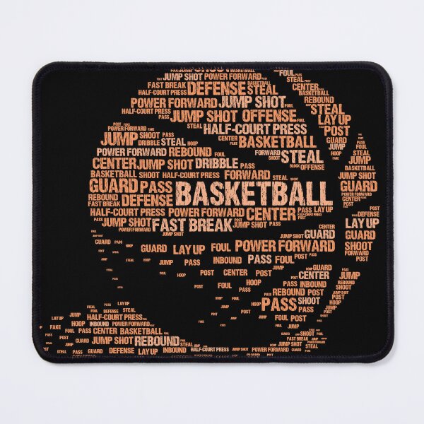 Item preview, Basketball Typography - Sports Lover designed and sold by clickbongski.