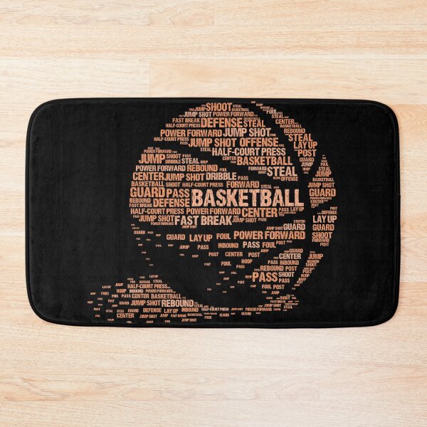 Item preview, Basketball Typography - Sports Lover designed and sold by clickbongski.
