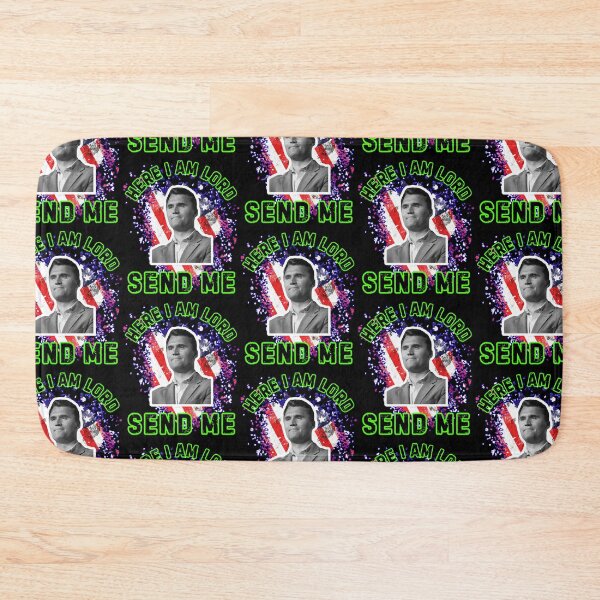 Item preview, Here I Am Lord Send Me Charlie Kirk  designed and sold by WoodburyLake.