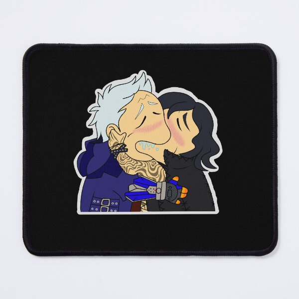 Item preview, Nero/V snogging meme designed and sold by Sizzlin-Style.