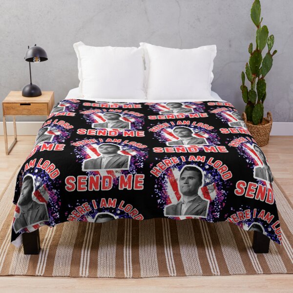 Item preview, Here I Am Lord Send Me Charlie Kirk designed and sold by WoodburyLake.