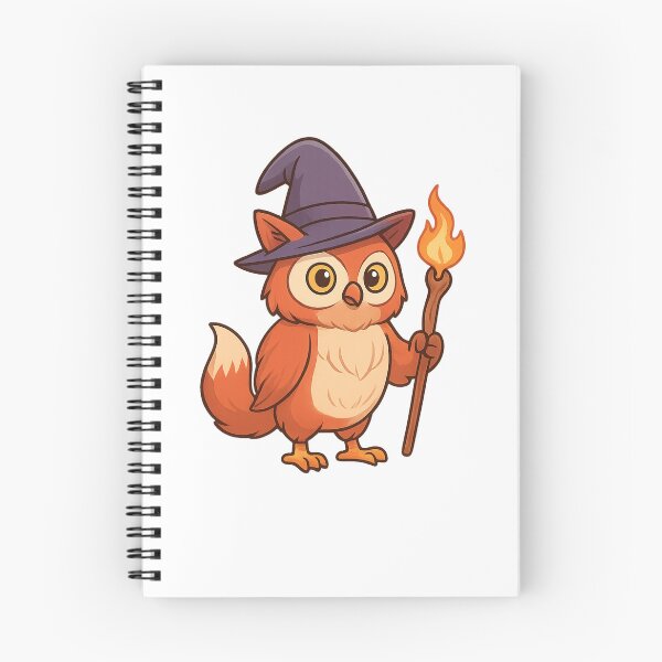 Item preview, Wizard Owlfox – Mystical Hybrid Fantasy Animal designed and sold by Printessive Designs.