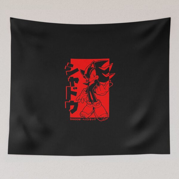 Item preview, Japanese Shadow The Hedgehog Essential T-Shirt designed and sold by sueowpekri.