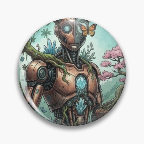 Item preview, natureza, robo designed and sold by Flofinho.