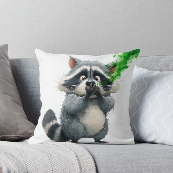Item preview, Raccoon Stink Face: Bathroom Bandit designed and sold by ArgentoArt.