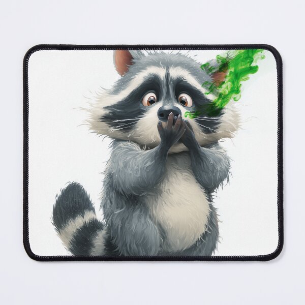 Item preview, Raccoon Stink Face: Bathroom Bandit designed and sold by ArgentoArt.