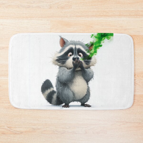 Item preview, Raccoon Stink Face: Bathroom Bandit designed and sold by ArgentoArt.