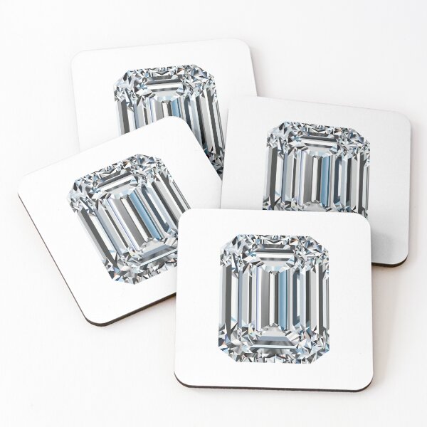 Item preview, Emerald Cut Diamond designed and sold by saturdaysparkle.