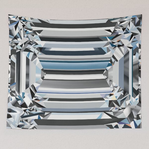 Item preview, Emerald Cut Diamond designed and sold by saturdaysparkle.