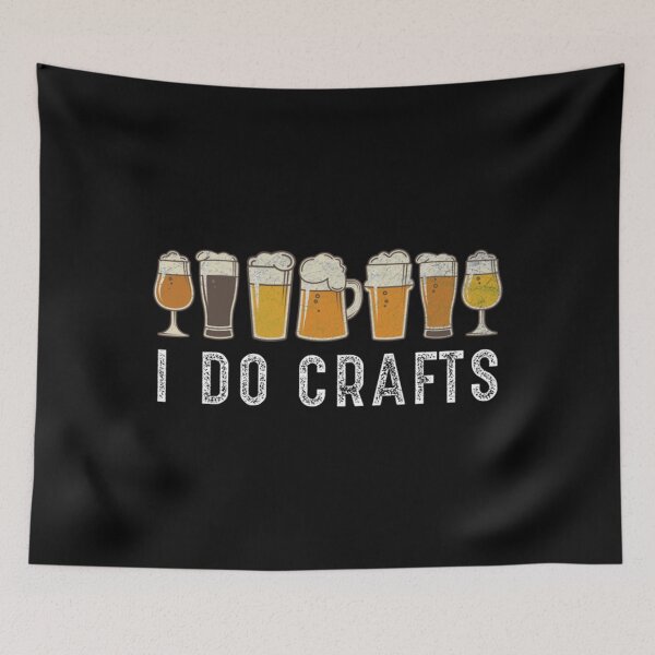 Item preview, Craft Beer Art I Do Crafts Home Brew Beer Vintage Classic 		 designed and sold by ssgihkyes68.